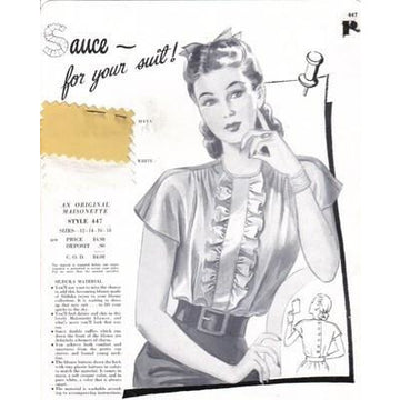 Vintage Maisonette Fabric Swatch 1940 s 8x11 447 – The Best Vintage ...