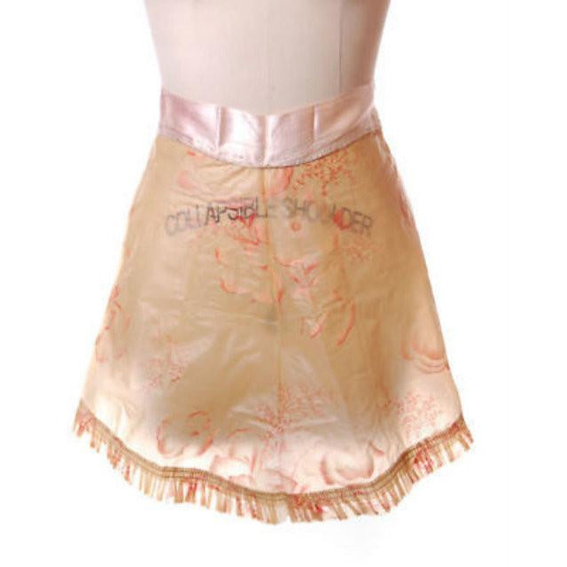 Vintage Plastic Apron Peachy Motif 1940S On Sale The Best Vintage Clothing