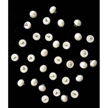 Vintage Round Ivory Plastic Shank Buttons 1950S 33 - The Best Vintage Clothing
