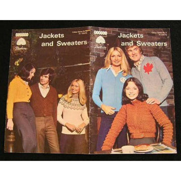 Vintage Crochet Pattern Catalogue  Pattons Jackets/Sweaters Men & Ladies Instructions 1970s - The Best Vintage Clothing
 - 1