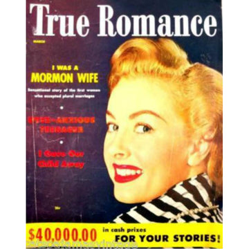 Vintage True Romance Magazine March 1954 - The Best Vintage Clothing
