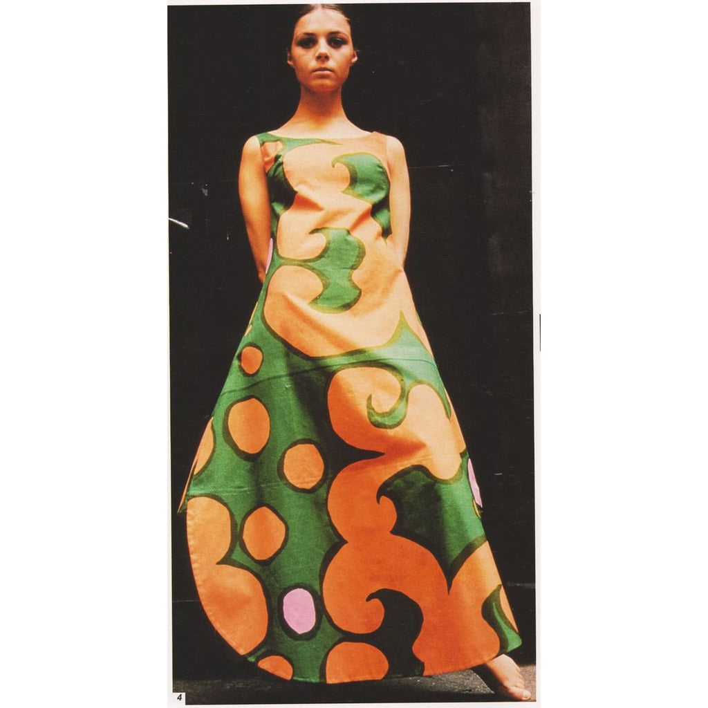 Vintage 1960s MARIMEKKO FINLAND Keidas (Oasis) by Annika Rimala Maxi Dress Gown 40/12 marimekko The Best Vintage Clothing