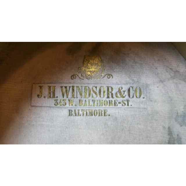 Antique Mens Stovepipe Hat Beaver Fur Felt 1880s J.H. Windsor Sz 7 Steampunk Men's Vintage The Best Vintage Clothing