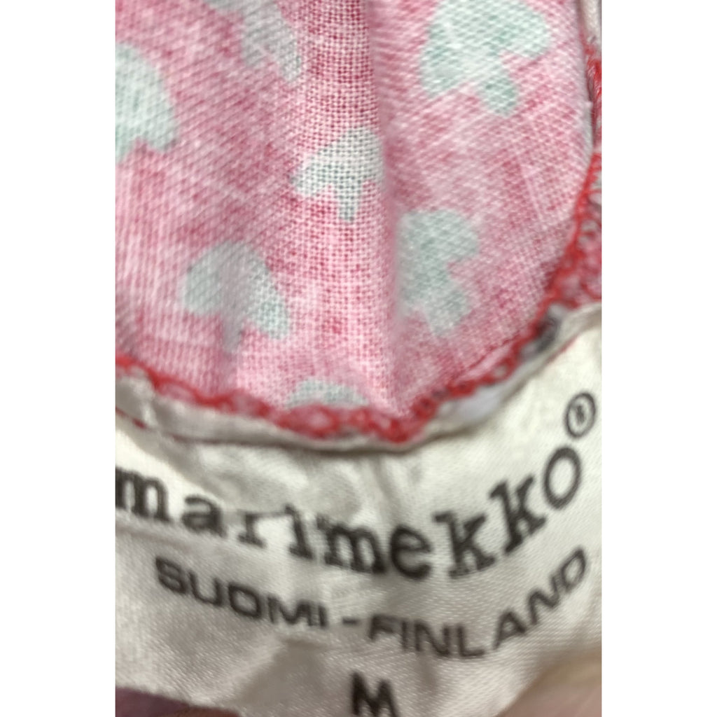 Vintage Marimekko Dress 1968 RARE S/M Halter Style Red Green Mini Print marimekko The Best Vintage Clothing