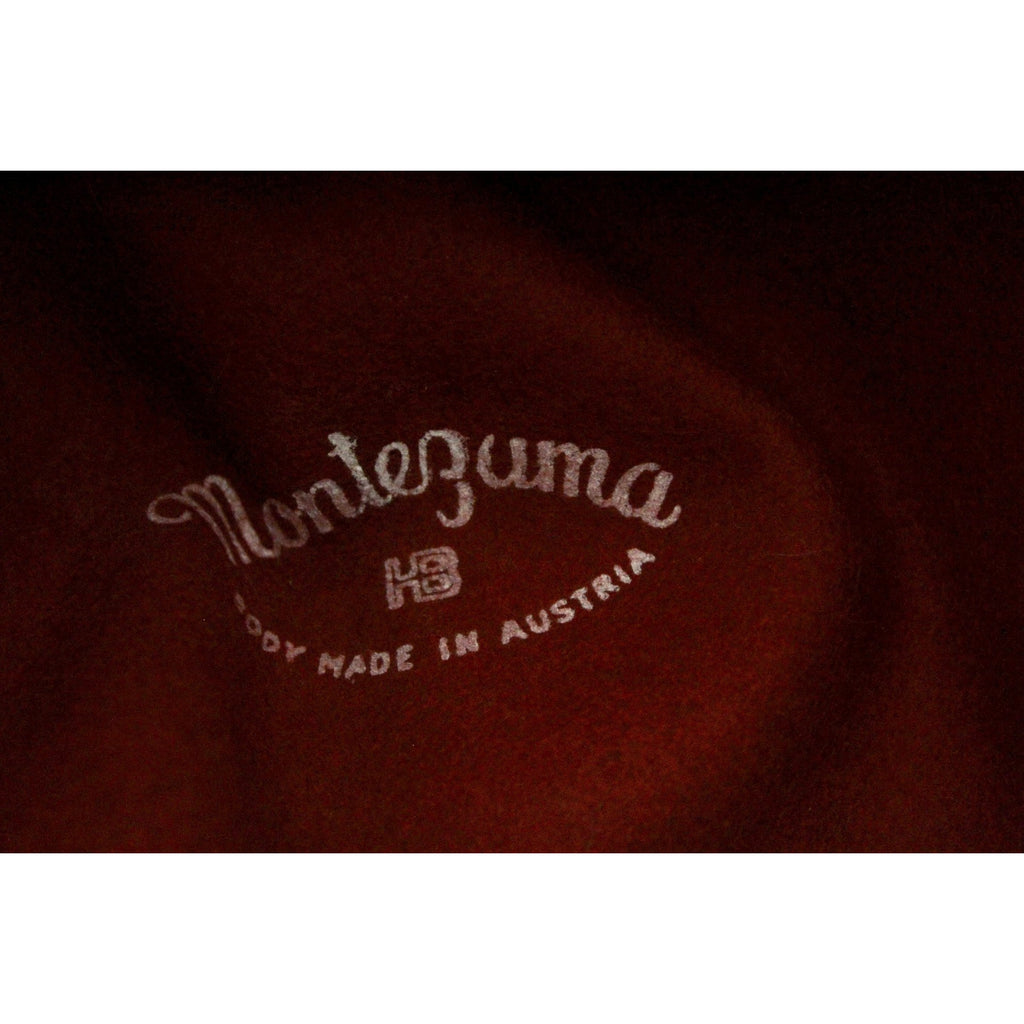 50s VTG Red Black Fur Felt Hat Turban Pillbox Cloche Montezuma Austria Church S The Best Vintage Clothing