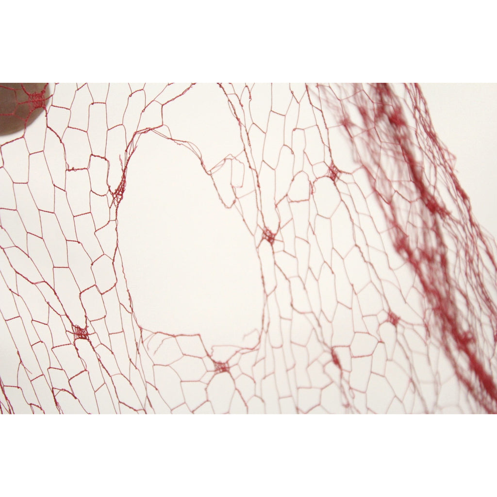 Vintage Womens Red Dark Pink Veiled Hat 1940s WW2 Razooks Plaza Hotel Guernsey Pie The Best Vintage Clothing