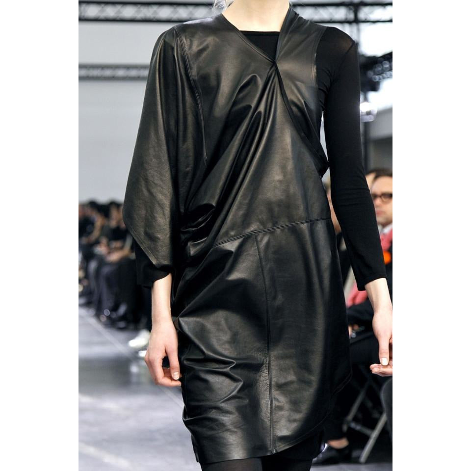 Junya Watanabe Buffalo Leather A/W 2011 Dress One Size Investment Piece Designer dress The Best Vintage Clothing