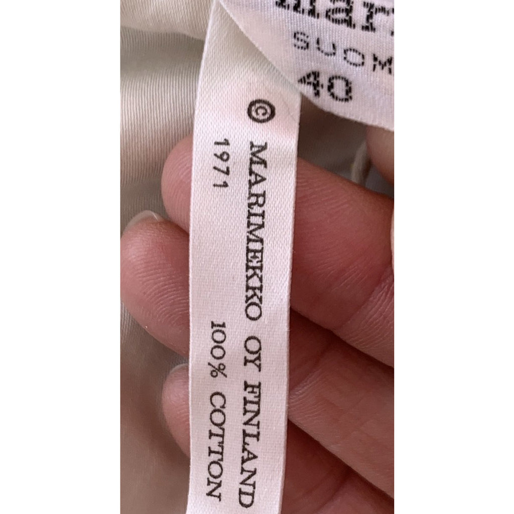 Vintage Marimekko Corduroy Womens M Wrap Coat RARE NWT 1975 Geometric Design marimekko The Best Vintage Clothing