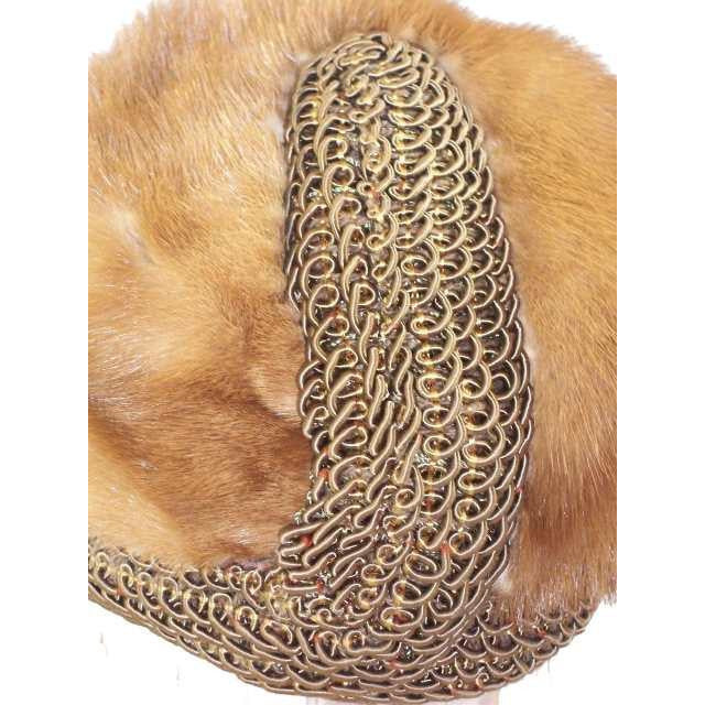 Vintage Autumn Haze Mink Hat Fab Soutache 1950S Robinsons Hats The Best Vintage Clothing