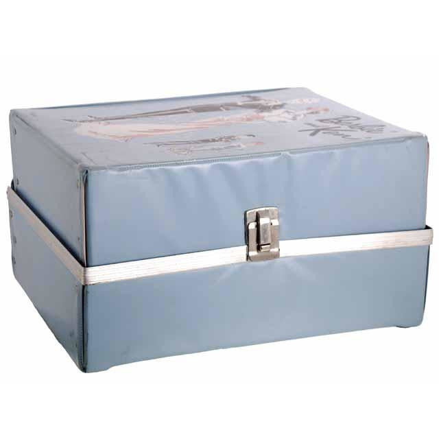 Vintage Barbie & Ken Trunk Case 1960s Ponytail Blue Vinyl On Sale The Best Vintage Clothing