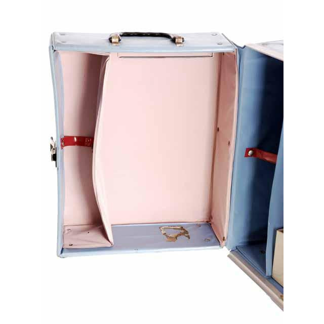 Vintage Barbie & Ken Trunk Case 1960s Ponytail Blue Vinyl On Sale The Best Vintage Clothing