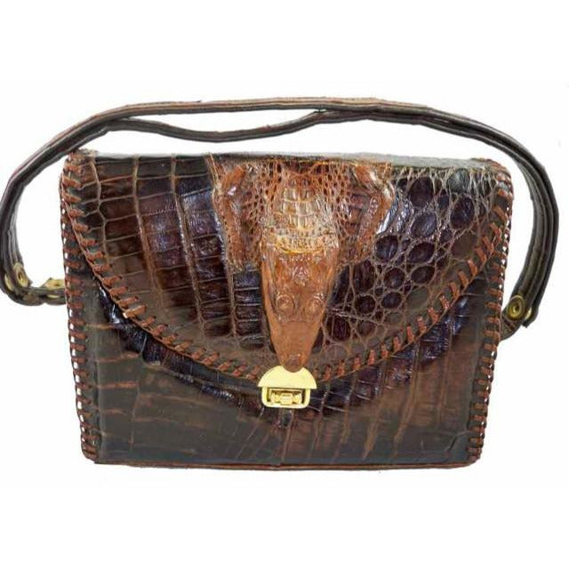 Vintage Alligator Purse Etco Baby Alligator Hand Bag Florida 1940S Handbags The Best Vintage Clothing