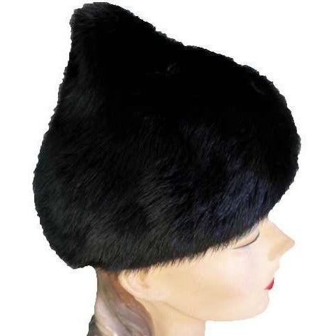 Vintage Black Ranch Mink Hat Hershey Kiss Shape 1950S Hats The Best Vintage Clothing
