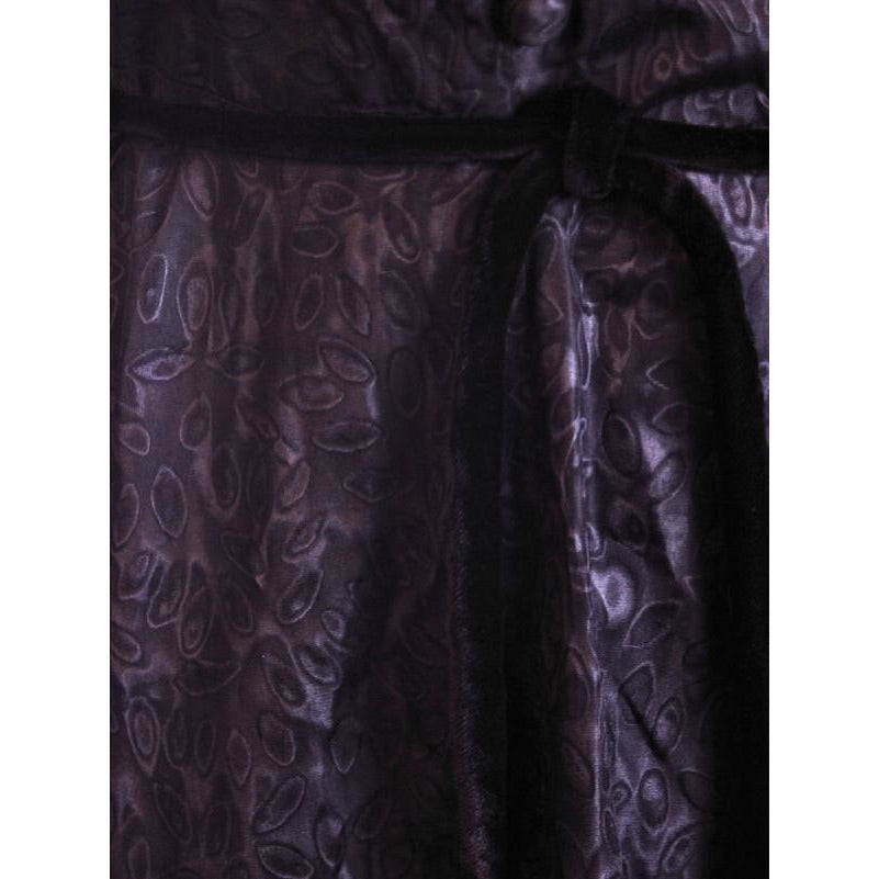 Vintage Black Moiré Dress Huge Sleeves Late 1930S 36-28-FREE Cart2cart vendor-unknown