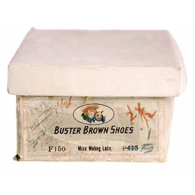 Vintage Brown Leather Boots Early 1920s Girls/Boys Cap Toe Children's,Women's The Best Vintage Clothing