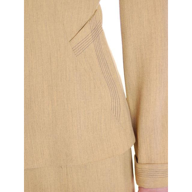 Vintage Ladies Chartreuse Rayon Gab Suit 1940S ww2 Pencil Skirt 1940S Guernsey & Potato Peel Pie Cart2cart The Best Vintage Clothing