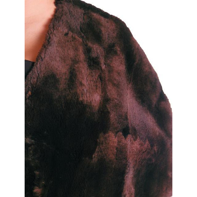 Vintage Soft Chocolate Brown Beaver Fur Stole 1940's Perfect Strapless Dress Topper Women's The Best Vintage Clothing