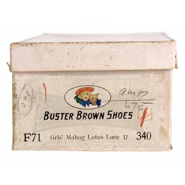 Vintage Womens Mahogany Leather High Top Lace Boots 1910 Sz 5-6 Shoes,On Sale Buster Brown