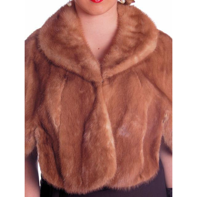 Vintage Ladies Stole Mink Fur Stole Watt & Shand 1940s Women's vendor-unknown