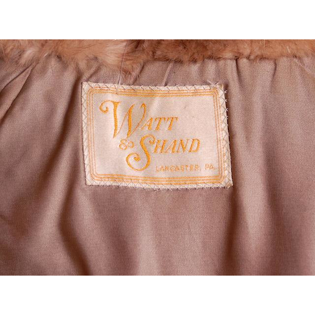 Vintage Ladies Stole Mink Fur Stole Watt & Shand 1940s Women's vendor-unknown