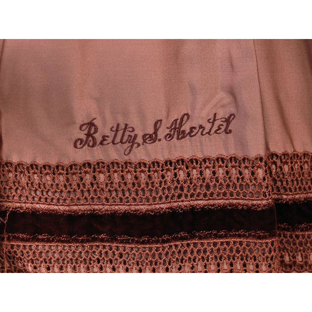 Vintage Mink Coat Autumn Haze Fantastic Buttons 1950s Small Women's The Best Vintage Clothing