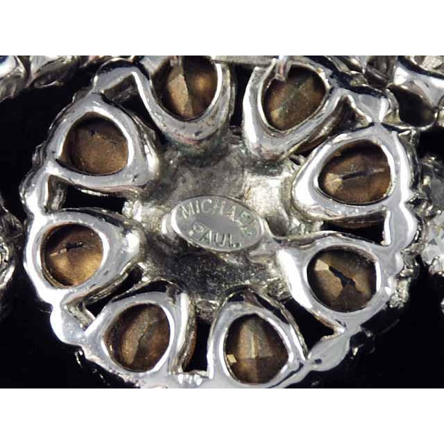 Vintage Paul Michael Rhinestone Necklace & Ears 1950S Cart2cart vendor-unknown