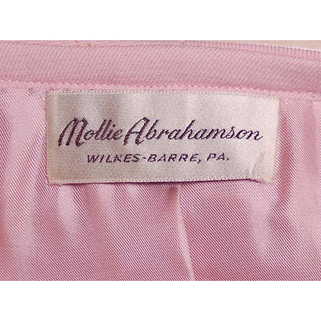 Vintage Pink Wool Suit Ben Zuckerman 1960's SZ 4 Women's Ben Zuckerman