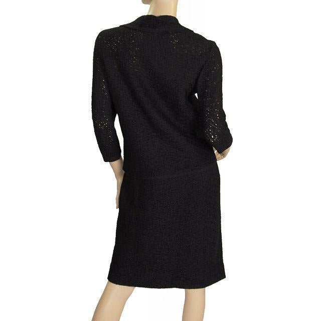 Vintage Vienna Model Wool Soutache Suit Black 1950S 32-28-36 Cart2cart The Best Vintage Clothing