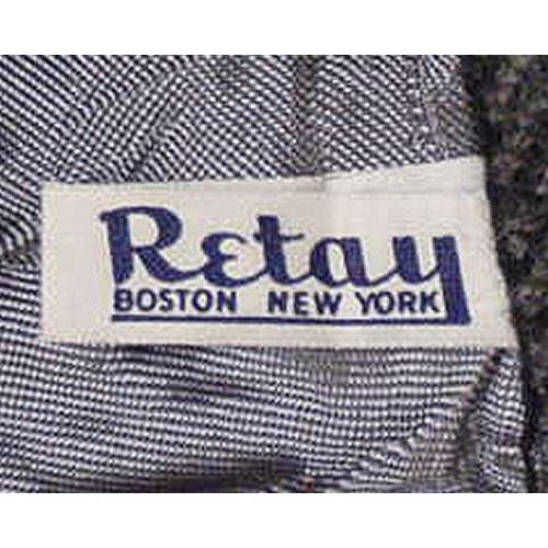 Vintage Retay Pencil Skirt Wool Wrap Gray Plaid NOS 1950S 26" Waist Small On Sale vendor-unknown